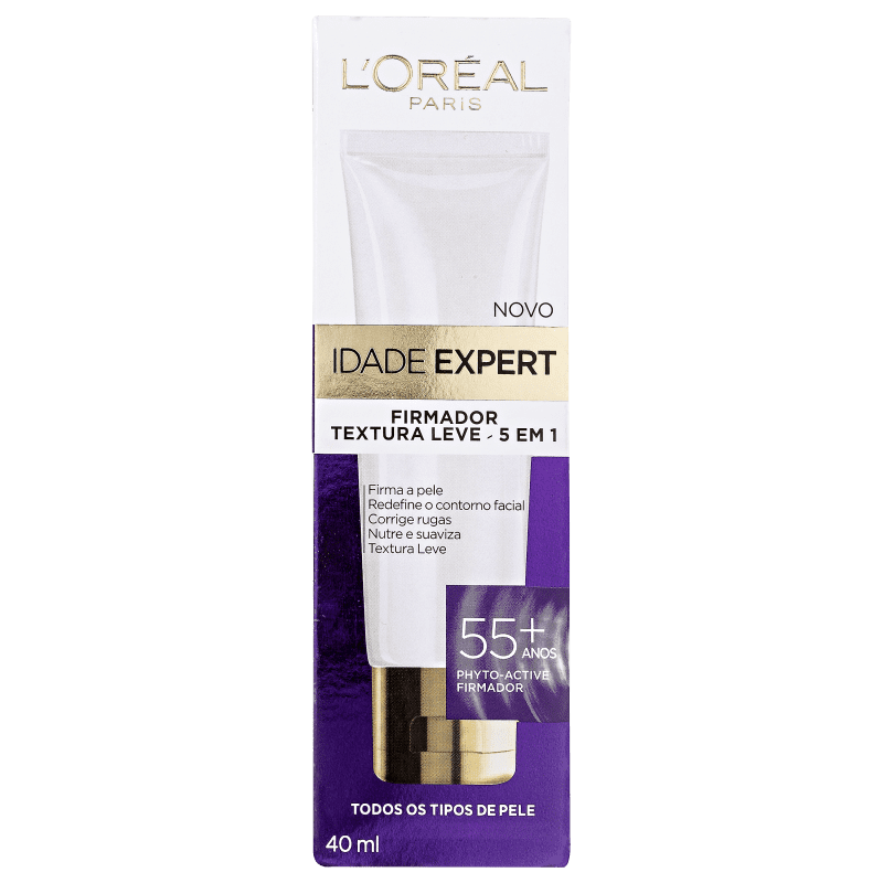 L'Oréal Paris Idade Expert 55+ Anos - Creme para Rugas e Anti-Idade 40ml