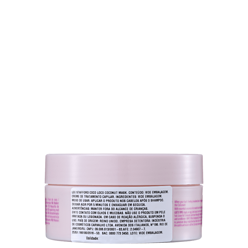 Lee Stafford Coco Loco Coconut - Máscara Capilar 200ml