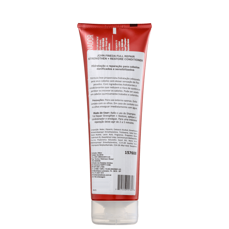 John Frieda Full Repair Strengthen+Restore - Condicionador 250ml