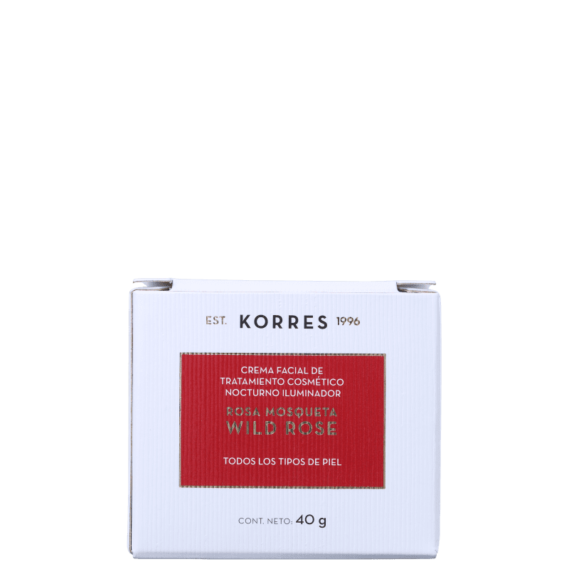 Korres Wild Rose - Creme Anti-Idade Noturno 40g
