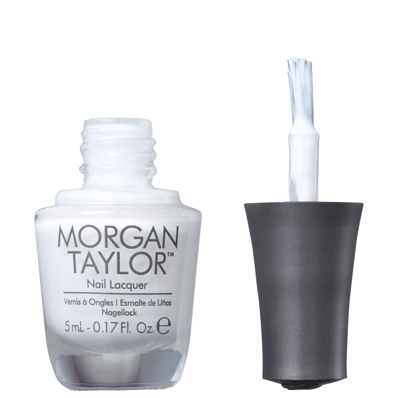 Morgan Taylor Mini All White Now 01 - Esmalte Cremoso 5ml
