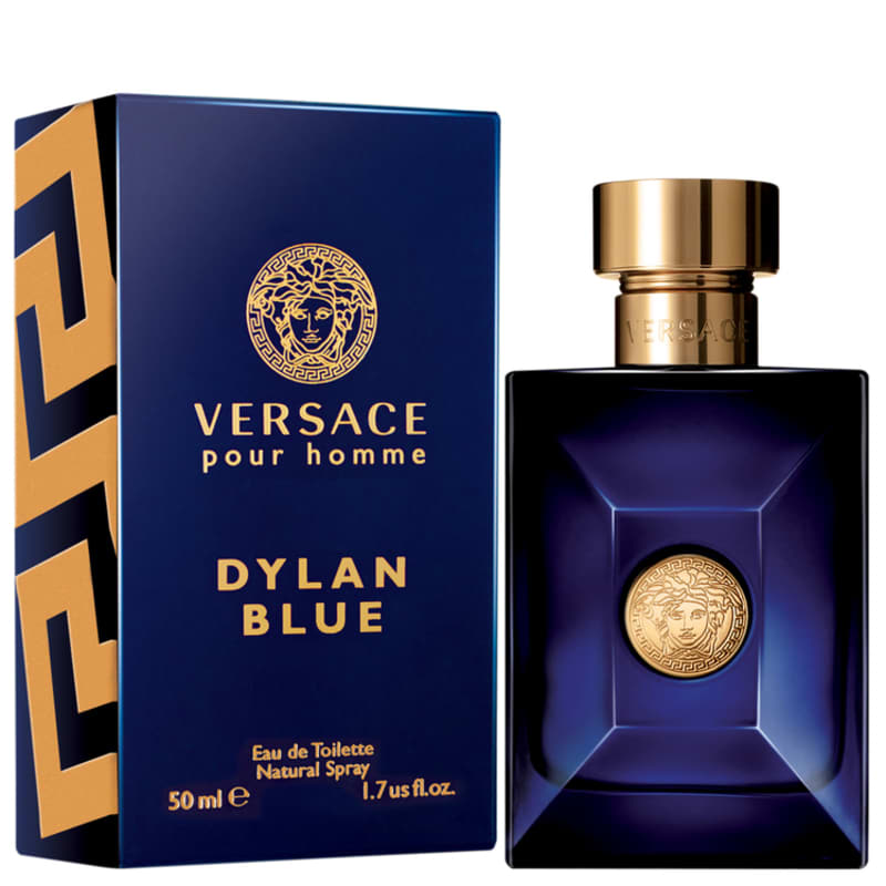 Dylan Blue Por Homme Versace Eau de Toilette - Perfume Masculino 50ml