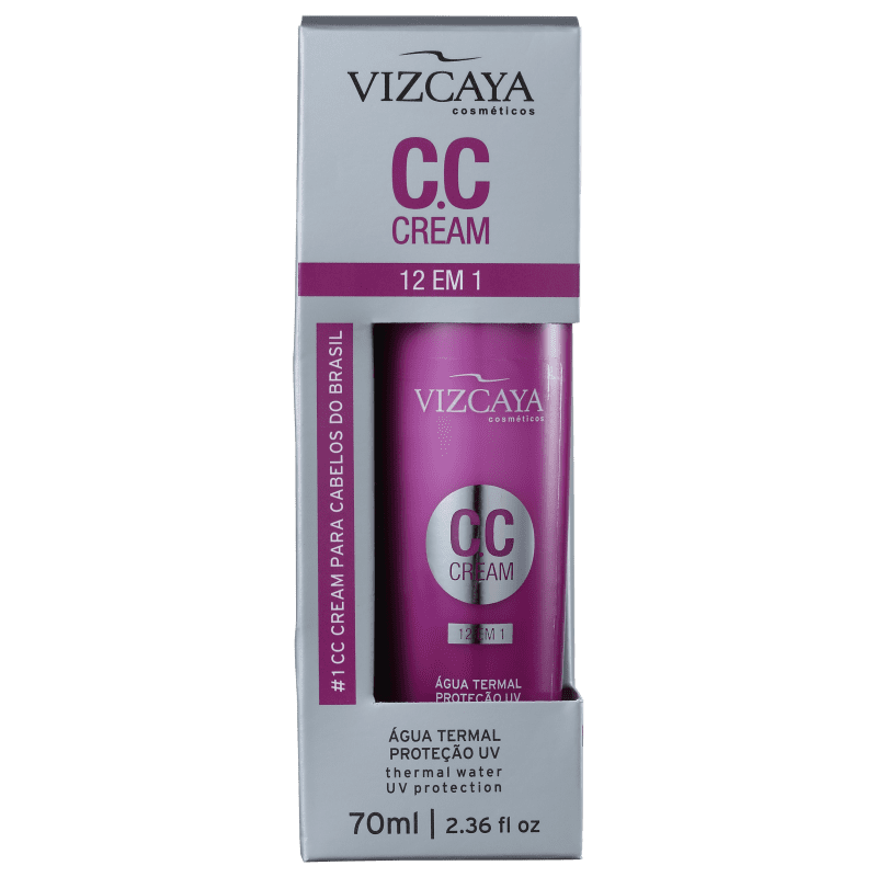 Vizcaya CC Cream 12 em 1 - Leave-in 70ml