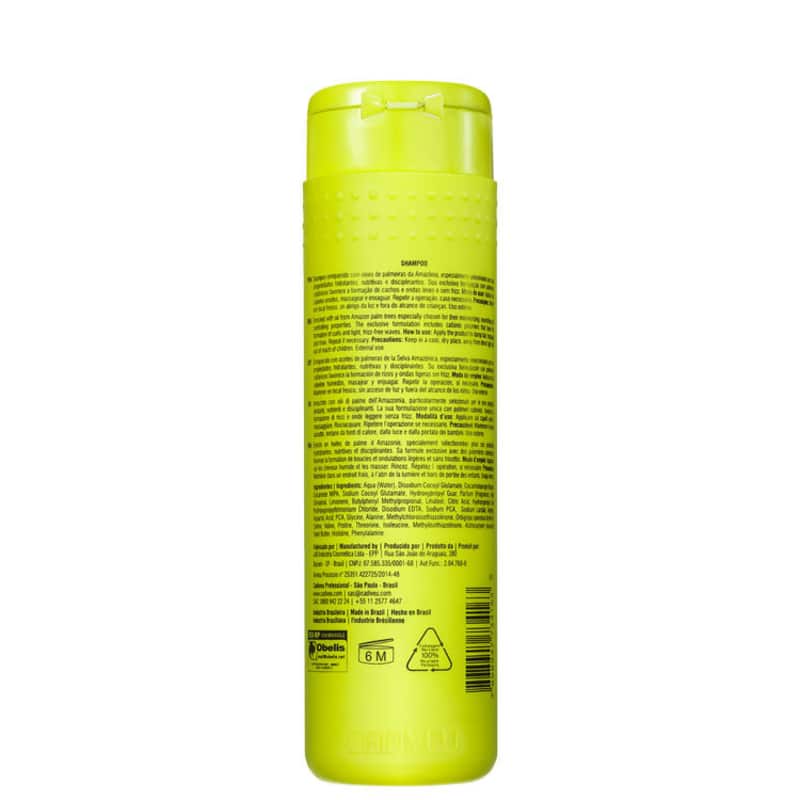 Cadiveu Professional Bossa Nova - Shampoo sem Sulfato 250ml
