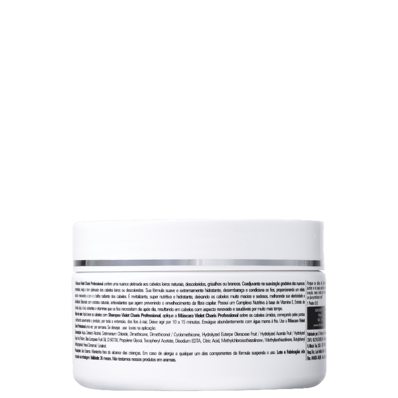 Charis Violet Desamarelador - Máscara Capilar 300g