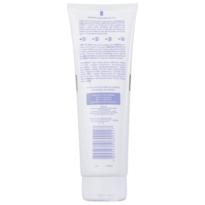 Charis Anti Age Revitalizante - Máscara Capilar 250ml