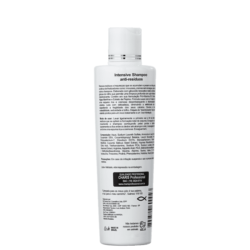 Charis Intensive Shampoo Antirresíduos - 250ml