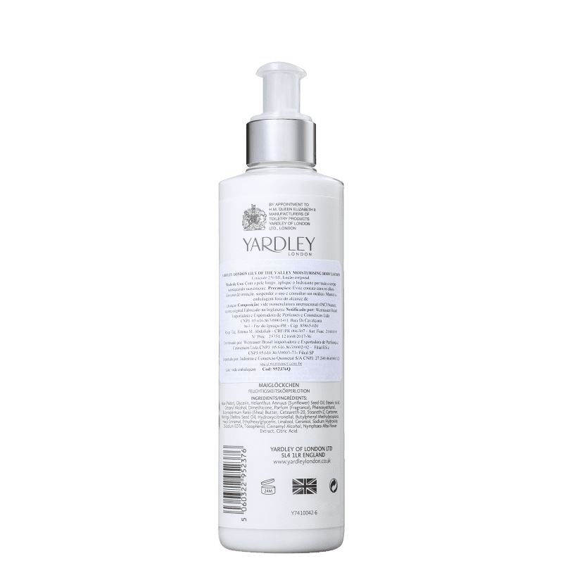 Yardley Lily of the Valley - Loção Hidratante Corporal 250ml