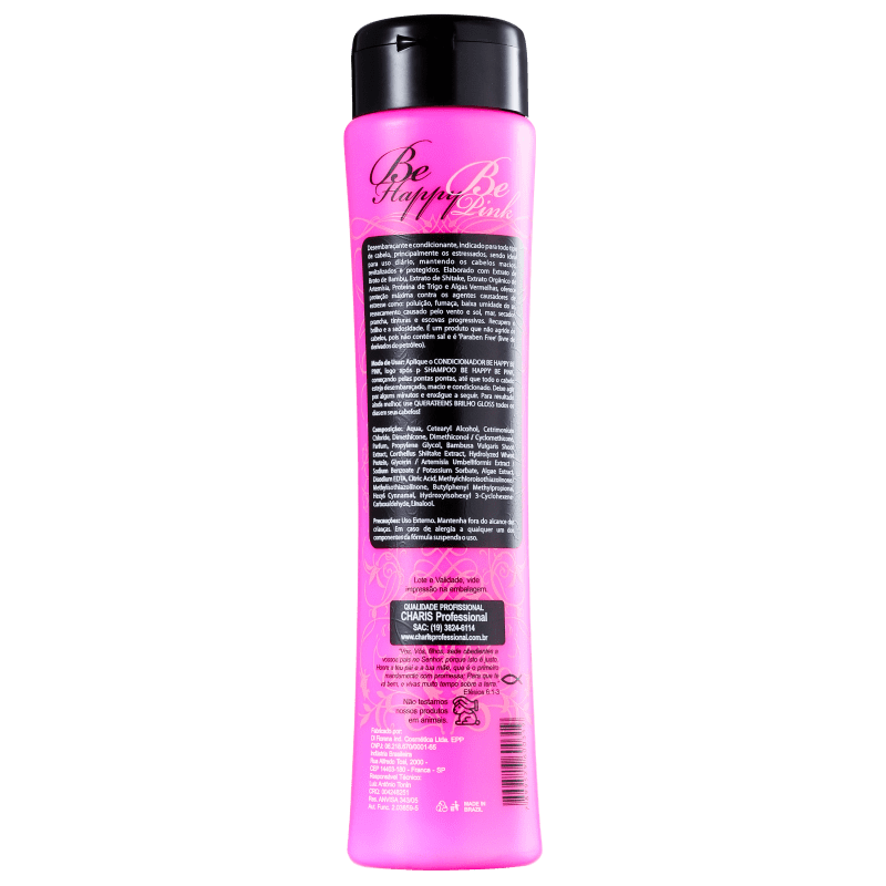Charis Just For Teens Be Happy Be Pink - Condicionador 300ml