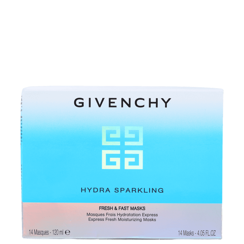 Givenchy Hydra Sparkling Fresh & Fast - Máscara Hidratante (14 unidades)