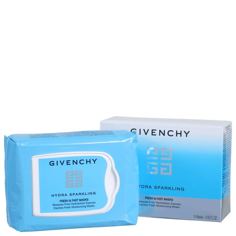 Givenchy Hydra Sparkling Fresh & Fast - Máscara Hidratante (14 unidades)