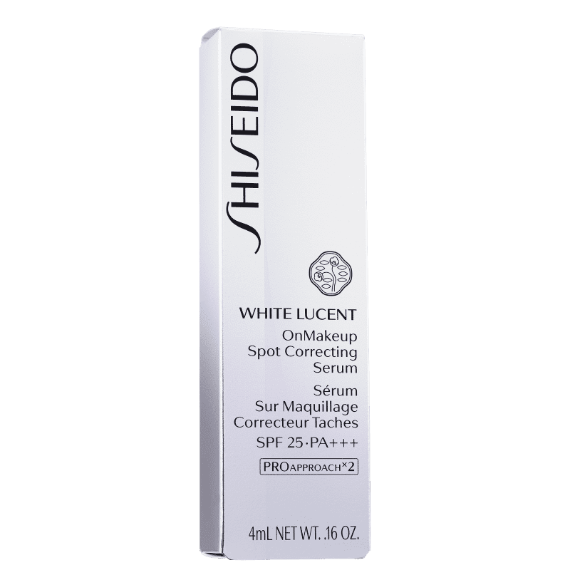Shiseido White Lucent Onmakeup Spot Correcting Sérum FPS 25 Medium - Corretivo Iluminador 4ml