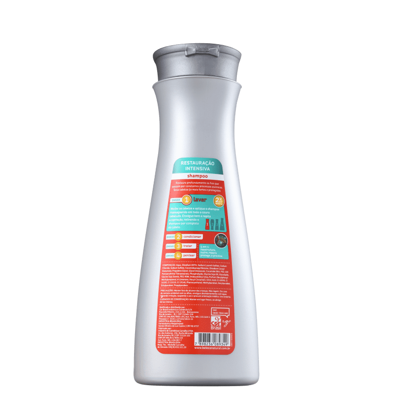 Beleza Natural Bn.Pro Restauração Intensiva - Shampoo 350ml