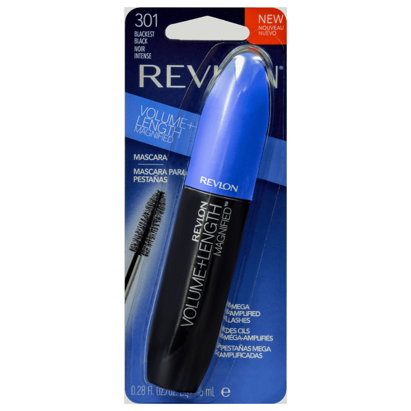 Revlon Volume + Length Magnified 301 Blackest Black - Máscara para Cílios 8,5ml