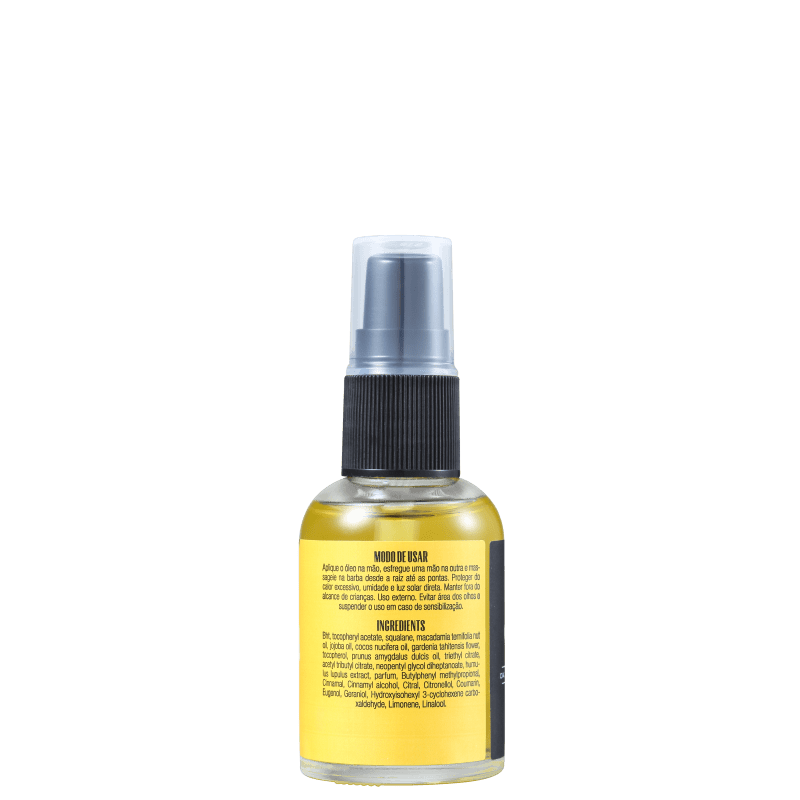 Cia da Barba Lúpulo de Cerveja Bastards - Óleo para Barba 30ml