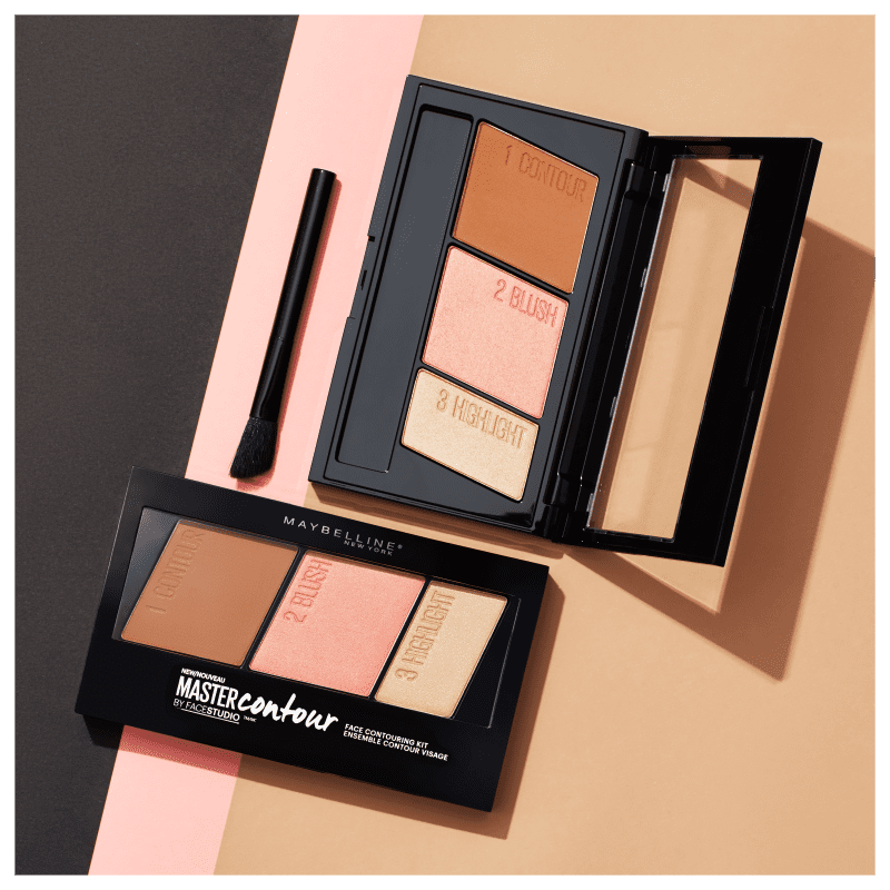 Maybelline Master Contour Kit Medium Dark - Paleta de Contorno 9,7g
