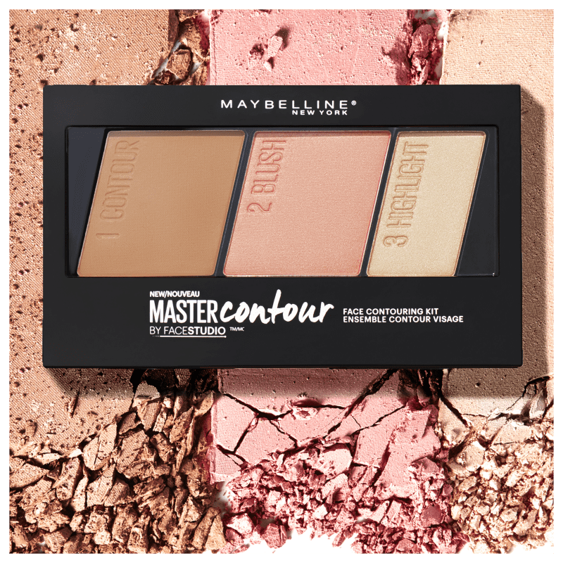 Maybelline Master Contour Kit Medium Dark - Paleta de Contorno 9,7g