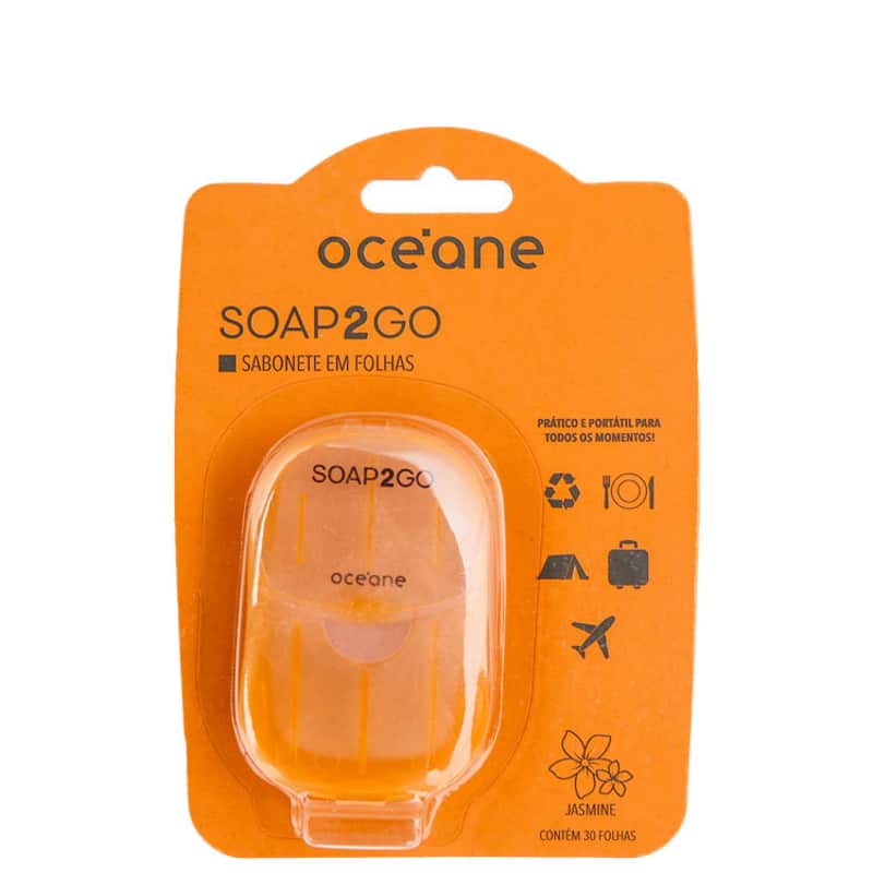 Soap2Go Jasmin - Sabonete em folhas 30un