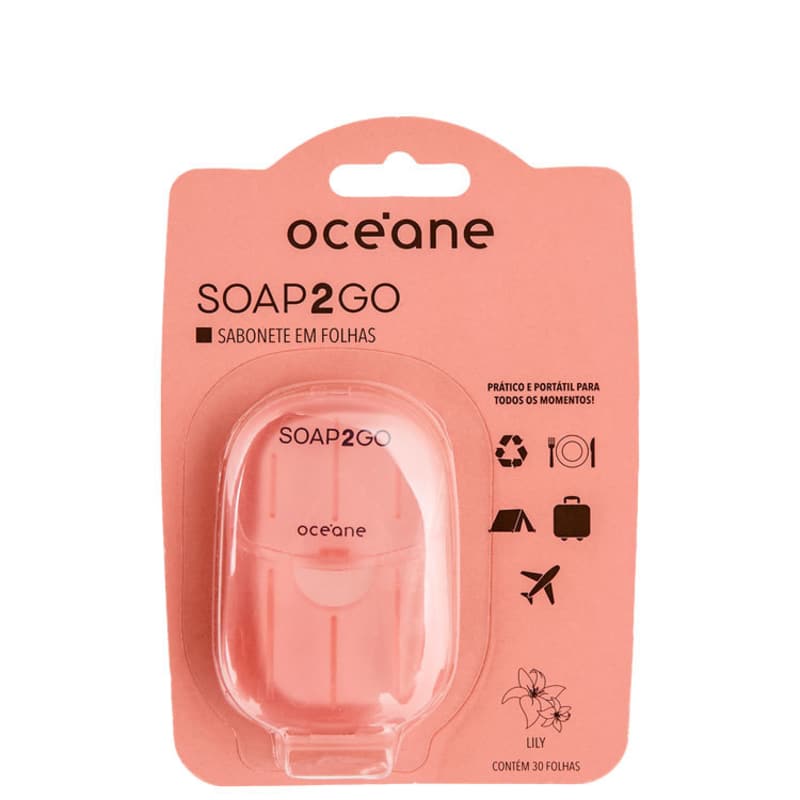 Soap2Go Lírio - Sabonete em Folhas 30 un