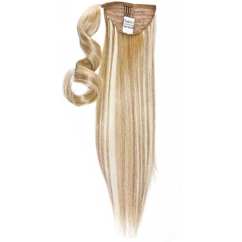 Hairdo Rabo de Cavalo Liso - Louro Com Mechas Super Claras 46Cm