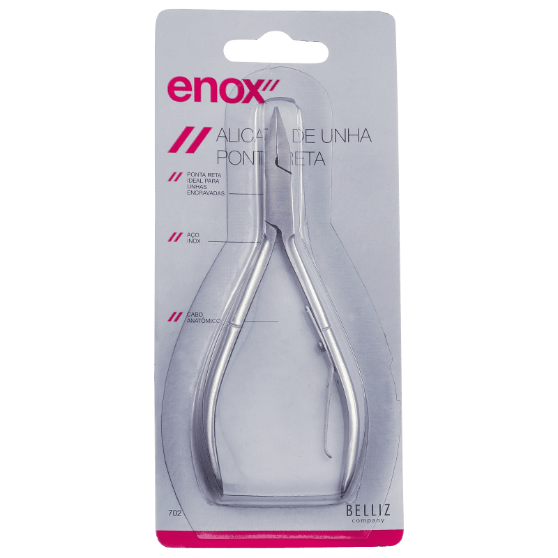 Enox - Alicate de Unha Ponta Reta