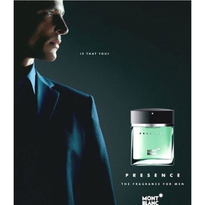 Presence Montblanc Eau de Toilette - Perfume Masculino 50ml