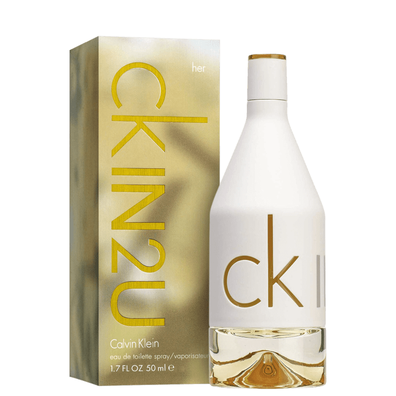 CK in2U For Her Calvin Klein Eau de Toilette - Perfume Feminino 50ml