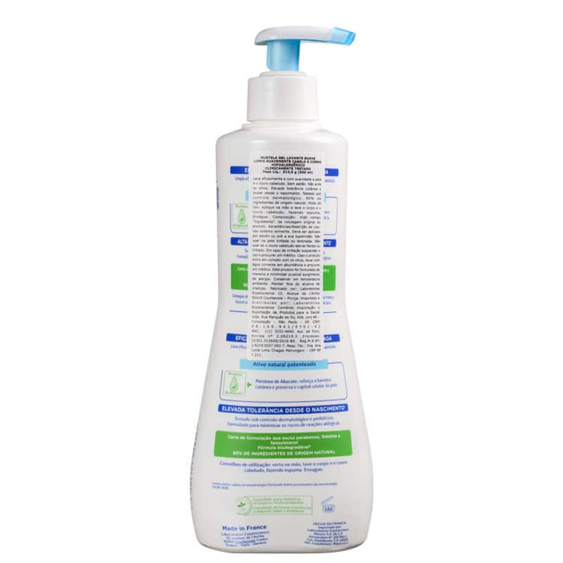 Mustela Bébé Dermo-Nettoyant - Gel de Limpeza 500ml