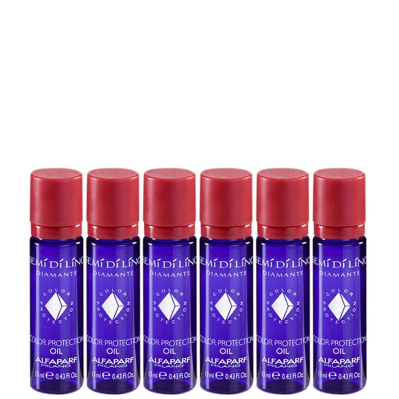 Alfaparf Semi di Lino Diamante Color Protection Oil - Ampola 6x13ml