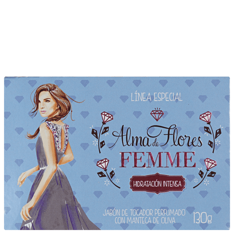 Alma de Flores Femme - Sabonete em Barra 130g