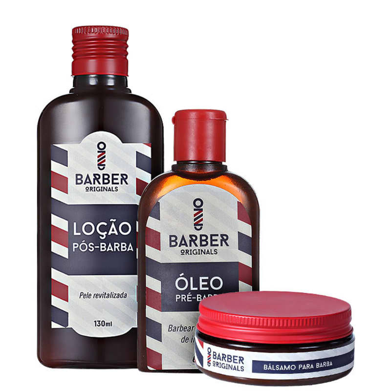 Barber Originals Barba Perfeita Kit (3 Produtos)