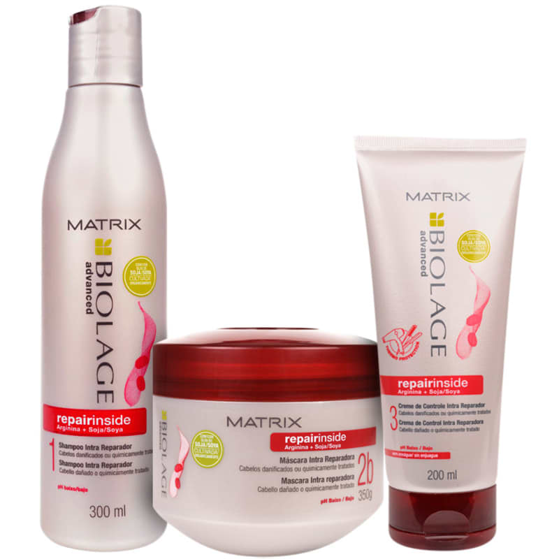 Matrix Biolage Repairinside Strong Kit (3 Produtos)