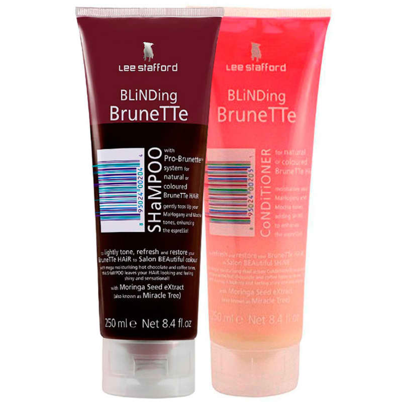 Lee Stafford Blinding Brunette Kit (2 Produtos)