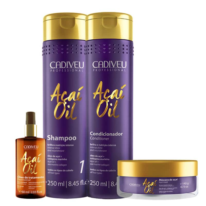 Kit Cadiveu Professional Açaí Oil Full (4 Produtos)