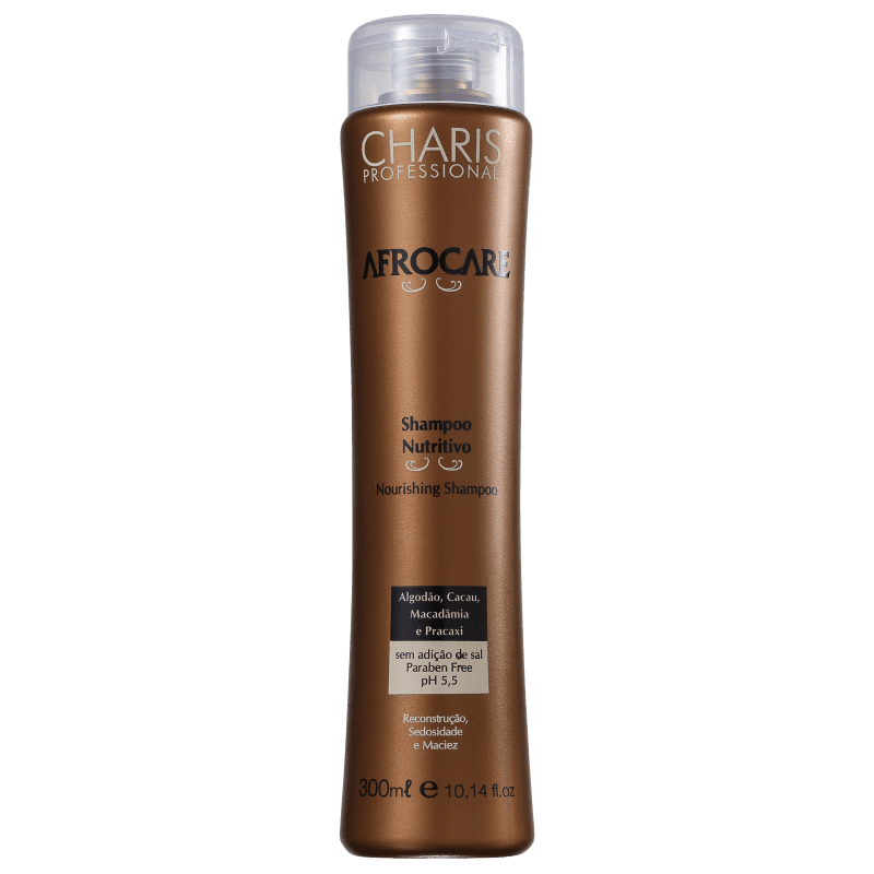 Charis Afrocare Nutritivo - Shampoo sem Sal 300ml