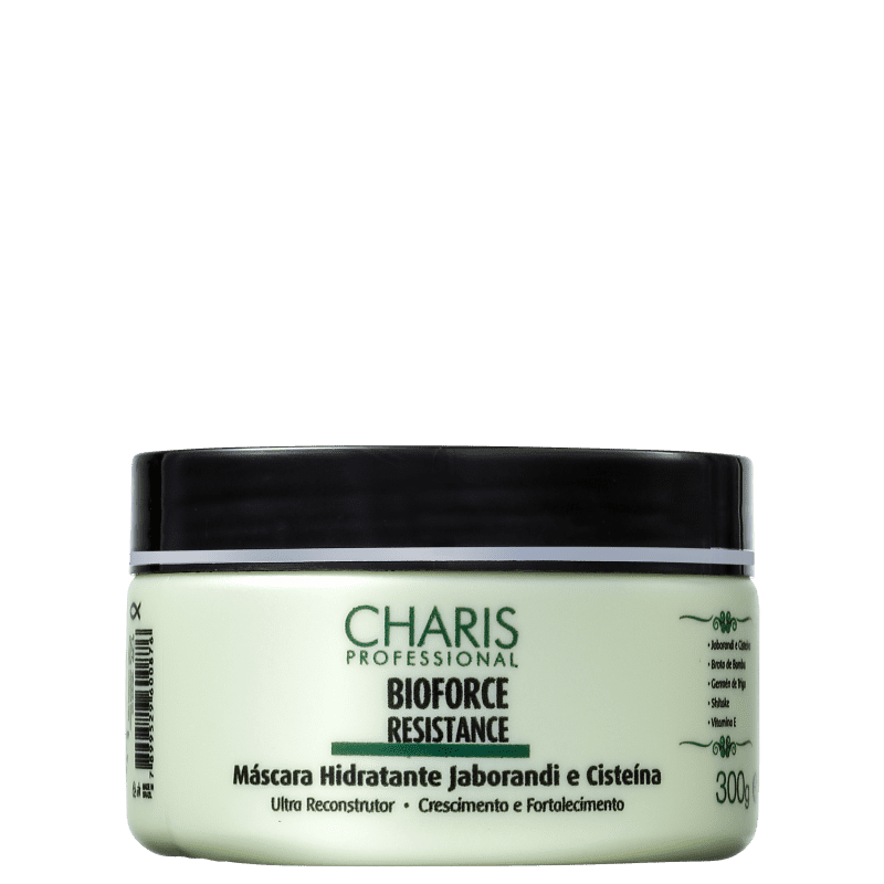 Charis Bioforce Resistance Jaborandi e Cisteína - Máscara de Reconstrução 300g