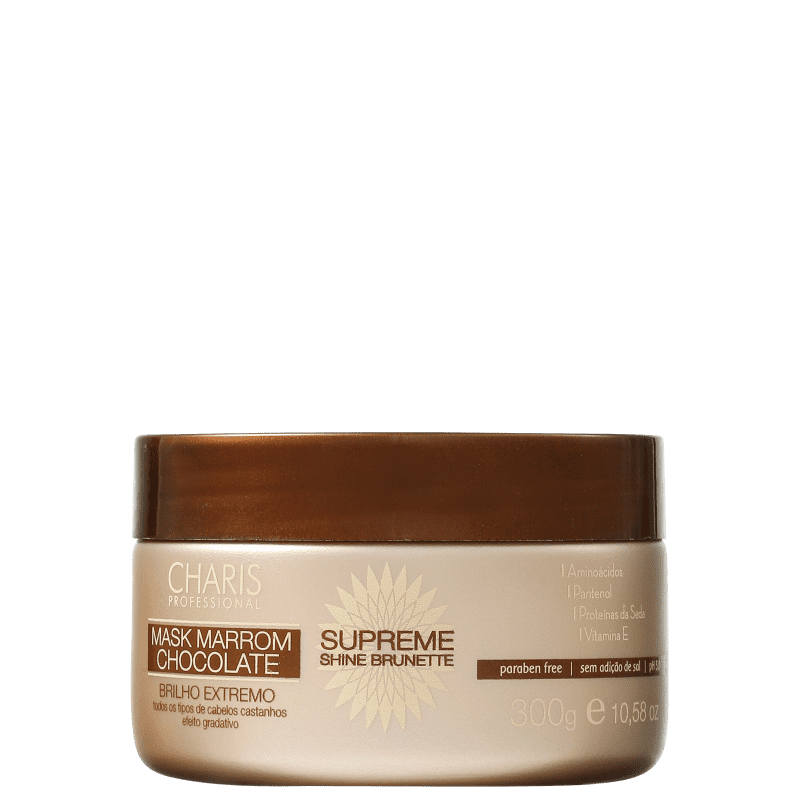 Charis Brunette Supreme Shine - Máscara Capilar 300g