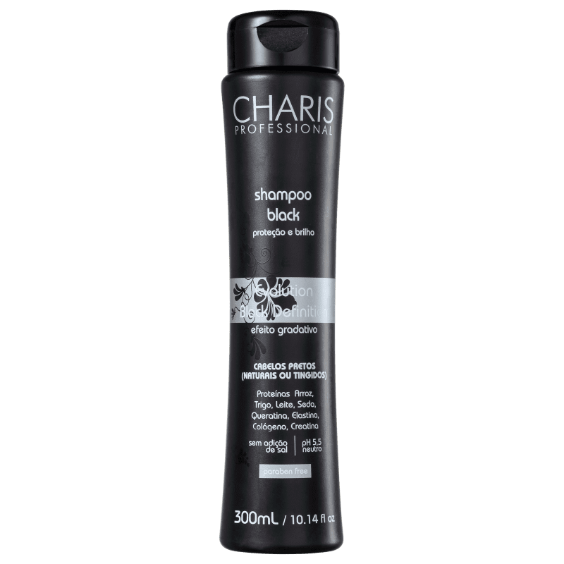 Charis Evolution Black Definition - Shampoo sem Sal 250ml