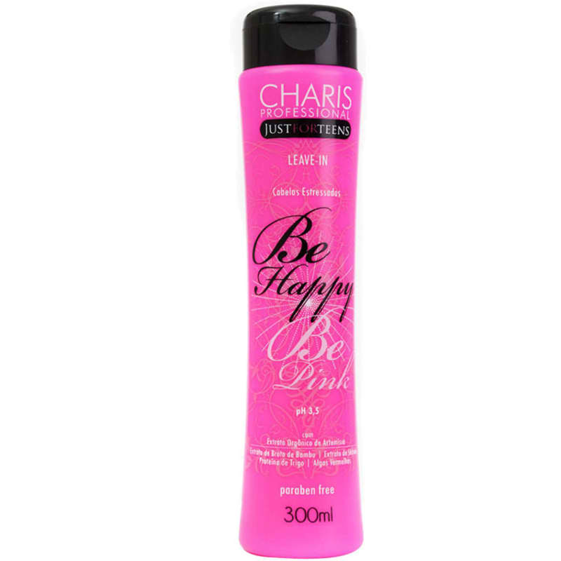 Charis Just for Teens Be Happy Be Pink Leave-In - Finalizador Leave-In 300ml
