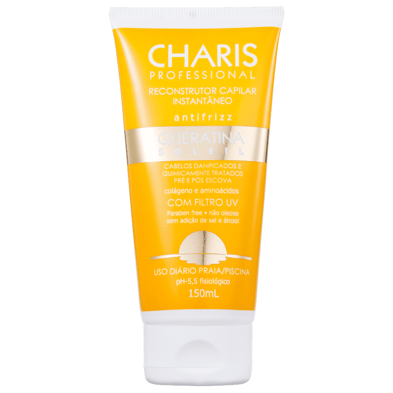 Charis Queratinas Soleil Reconstrutor Capilar Instantâneo - Leave-in 150ml