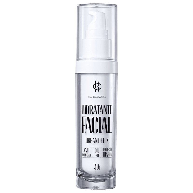 Cia da Barba Urban Detox - Hidratante Facial 30g