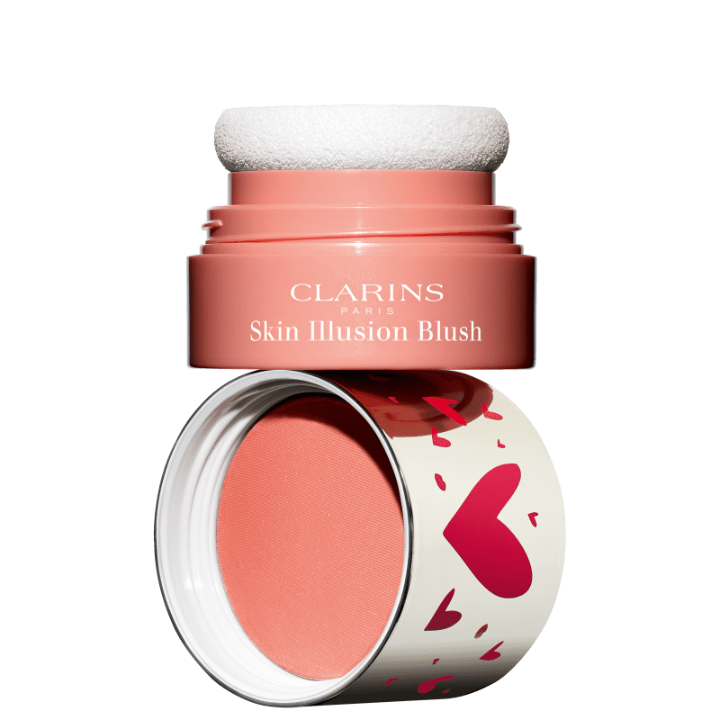 Clarins Skin Illusion 01 Luminous Pink - Blush Cintilante 4,5g