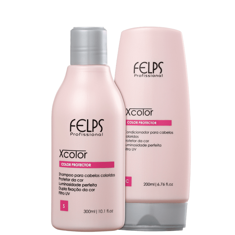 Kit Felps Profissional XColor Protector Duo (2 Produtos)