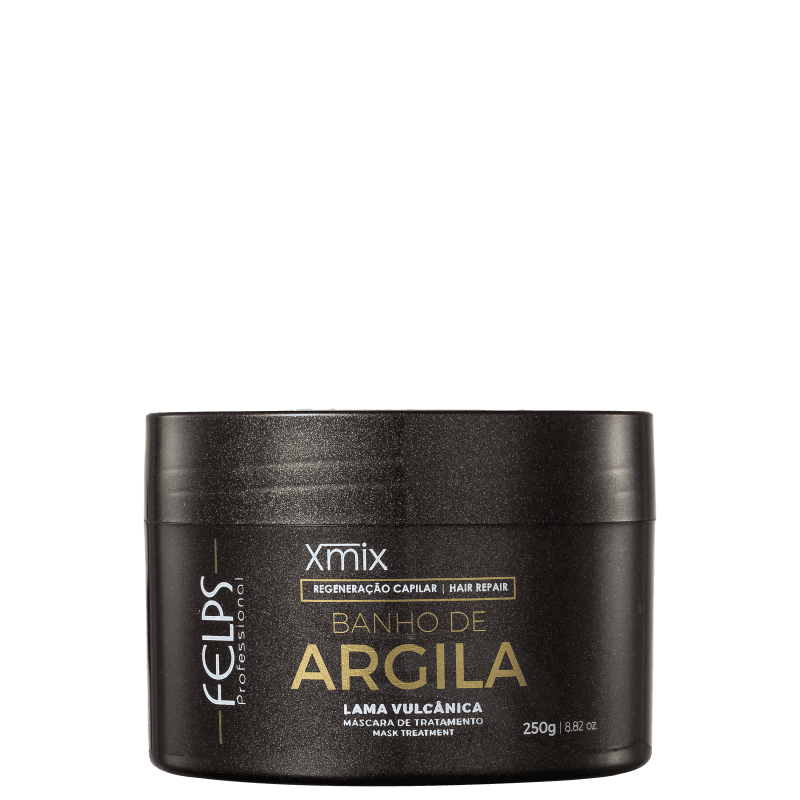 Felps Profissional XMix Banho de Argila - Máscara de Hidratação 250g