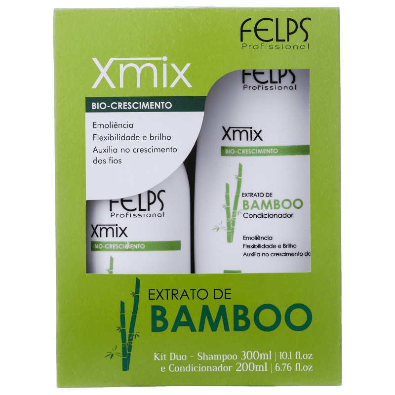 Kit Felps Profissional XMix Extrato de Bamboo Duo (2 Produtos)