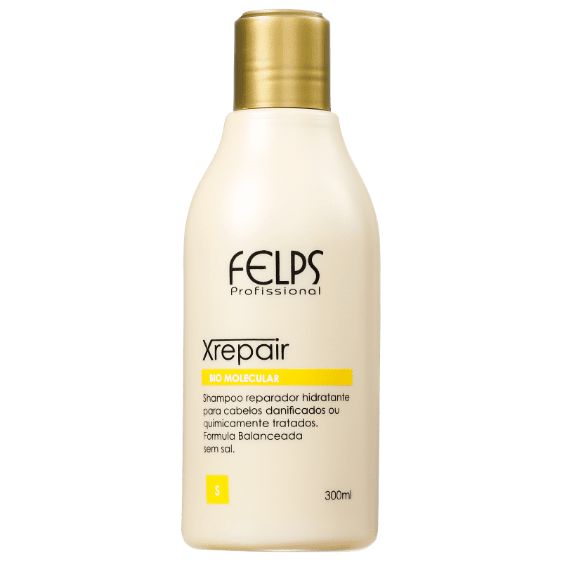 Felps Profissional XRepair Bio Molecular - Shampoo sem Sal 300ml