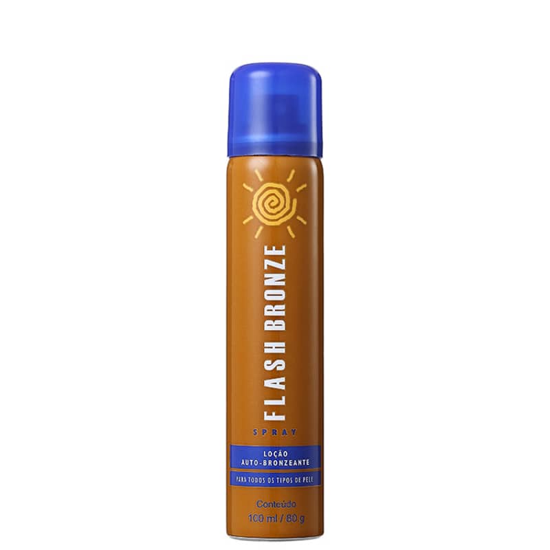 Flash Bronze Loção Auto-Bronzeante Spray - Spray Autobronzeador 100ml