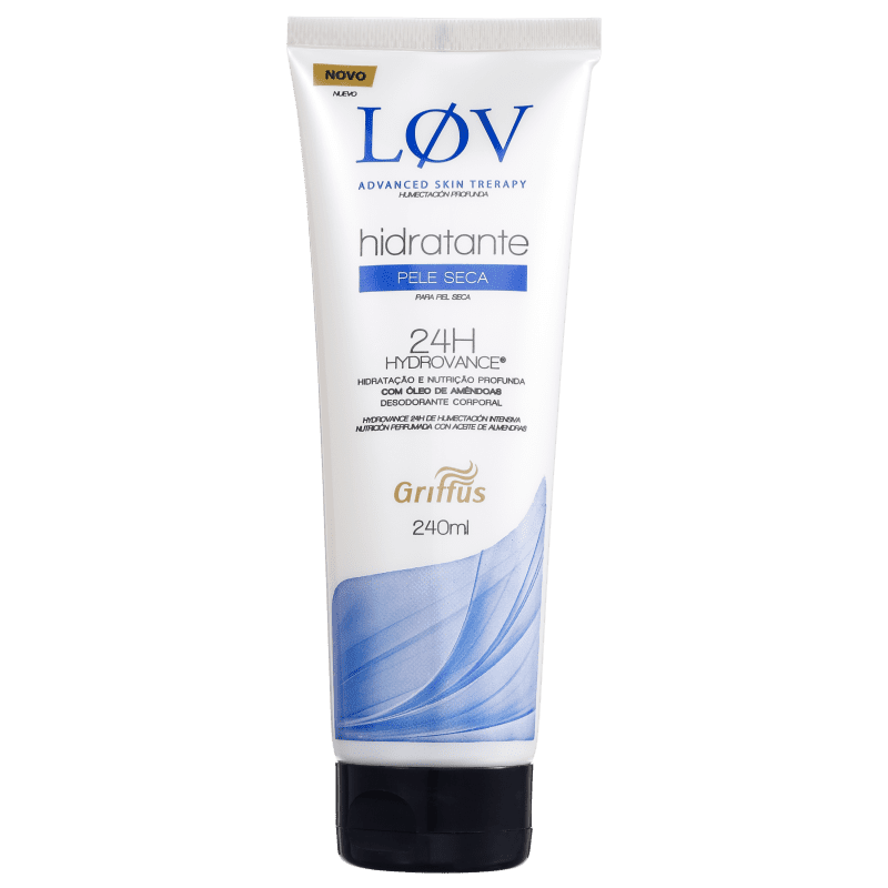 Griffus Lov Pele Seca - Hidratante Corporal 240ml