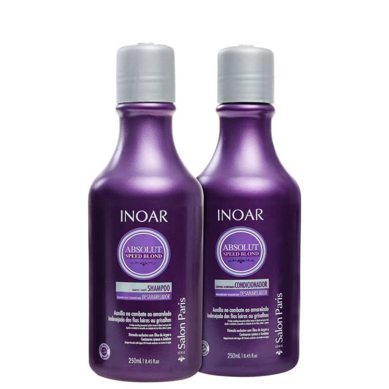 Kit Duo Absolut Speed Blond (shampoo e condicionador) - 250ml