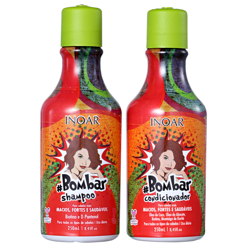 Kit Duo #Bombar (shampoo e condicionador) - 250ml